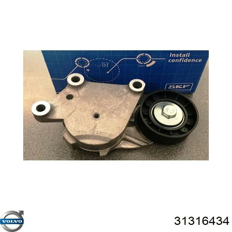 Tensor de correa, correa poli V Peugeot 208 CA, CC