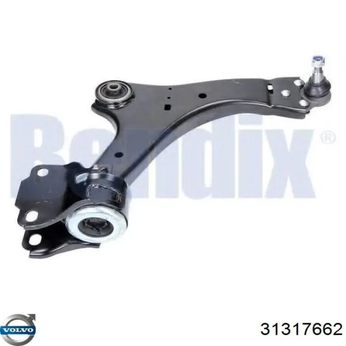 Brazo inferior derecho de la suspensión delantera Volvo 31317662 precio, desde 56,63 EUR