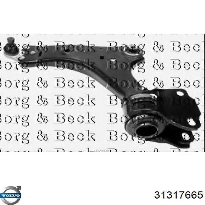 Comprar 31317665 Volvo Brazo inferior izquierdo de la suspensión delantera