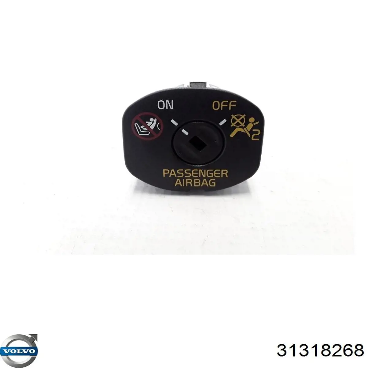 Interruptor de desactivación del airbag del pasajero Volvo 31318268 precio, desde 30,49 EUR