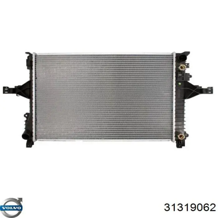 Radiador refrigeración del motor VOLVO 31319062