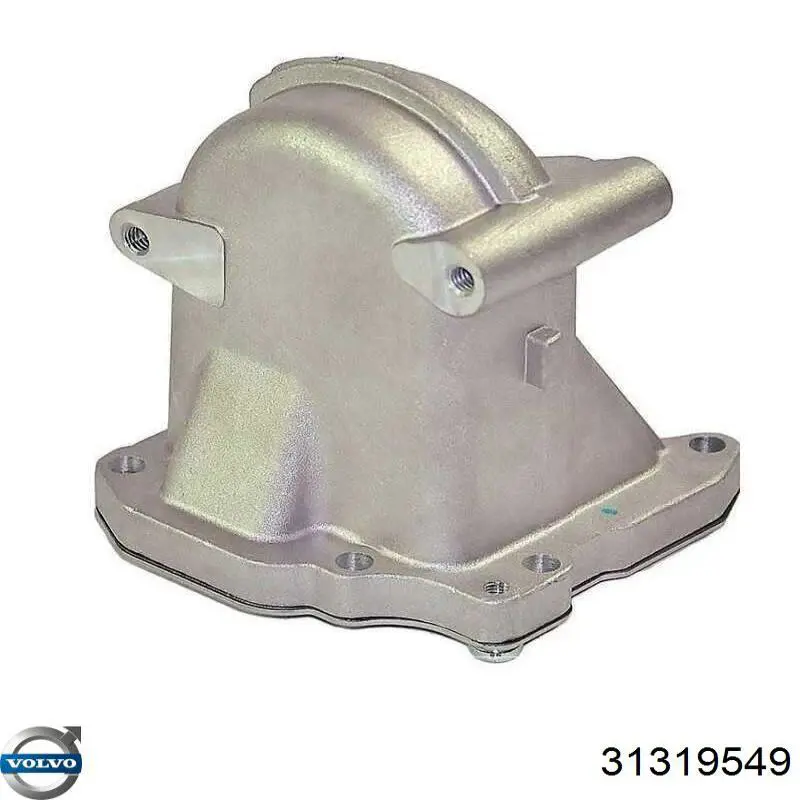Enfriador de recirculación de gases de escape EGR 31319549 Volvo