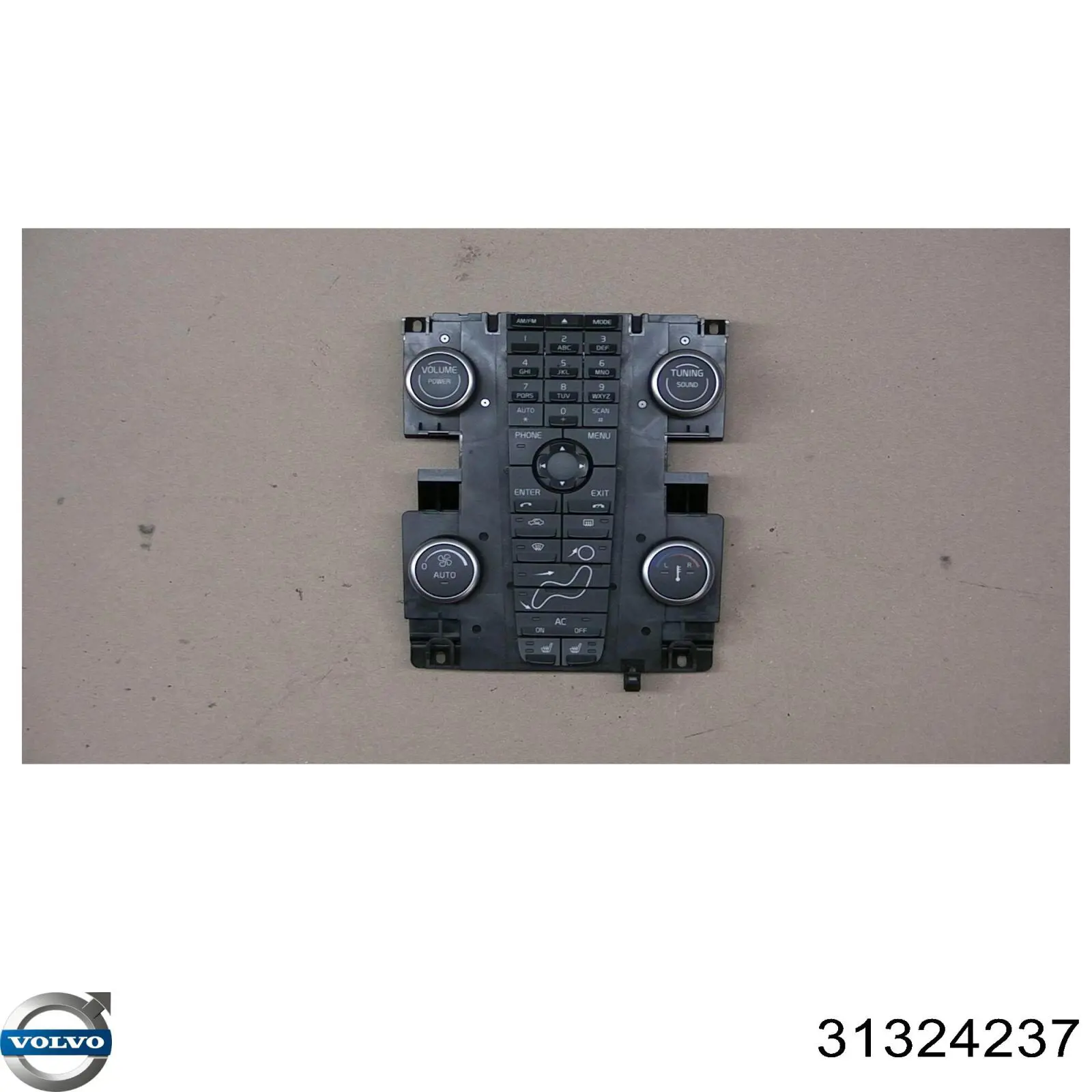 Comprar 31324237 Volvo Unidad de control aire acondicionado
