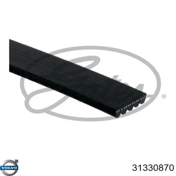 Correa de transmisión trapezoidal Volvo 31330870 precio, desde 20,18 EUR