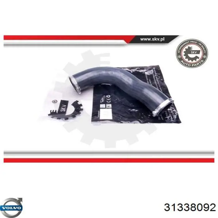 Manguera del intercooler Volvo 31338092 precio, desde 51,34 EUR