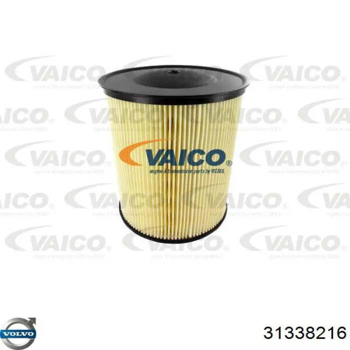 El filtro de aire Volvo 31338216 precio, desde 11,05 EUR