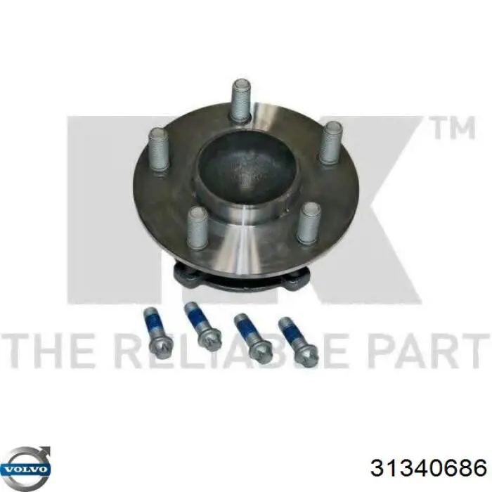 Comprar 31340686 Volvo Cubo de rueda, Eje trasero