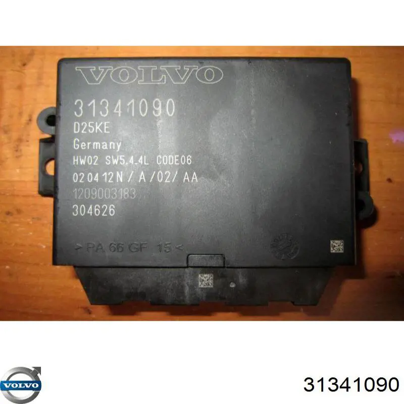 Módulo de control del asistente de aparcamiento 31341090 Volvo
