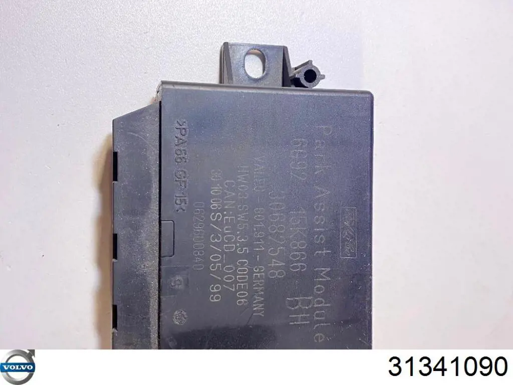 Módulo de control del asistente de aparcamiento Volvo 31341090
