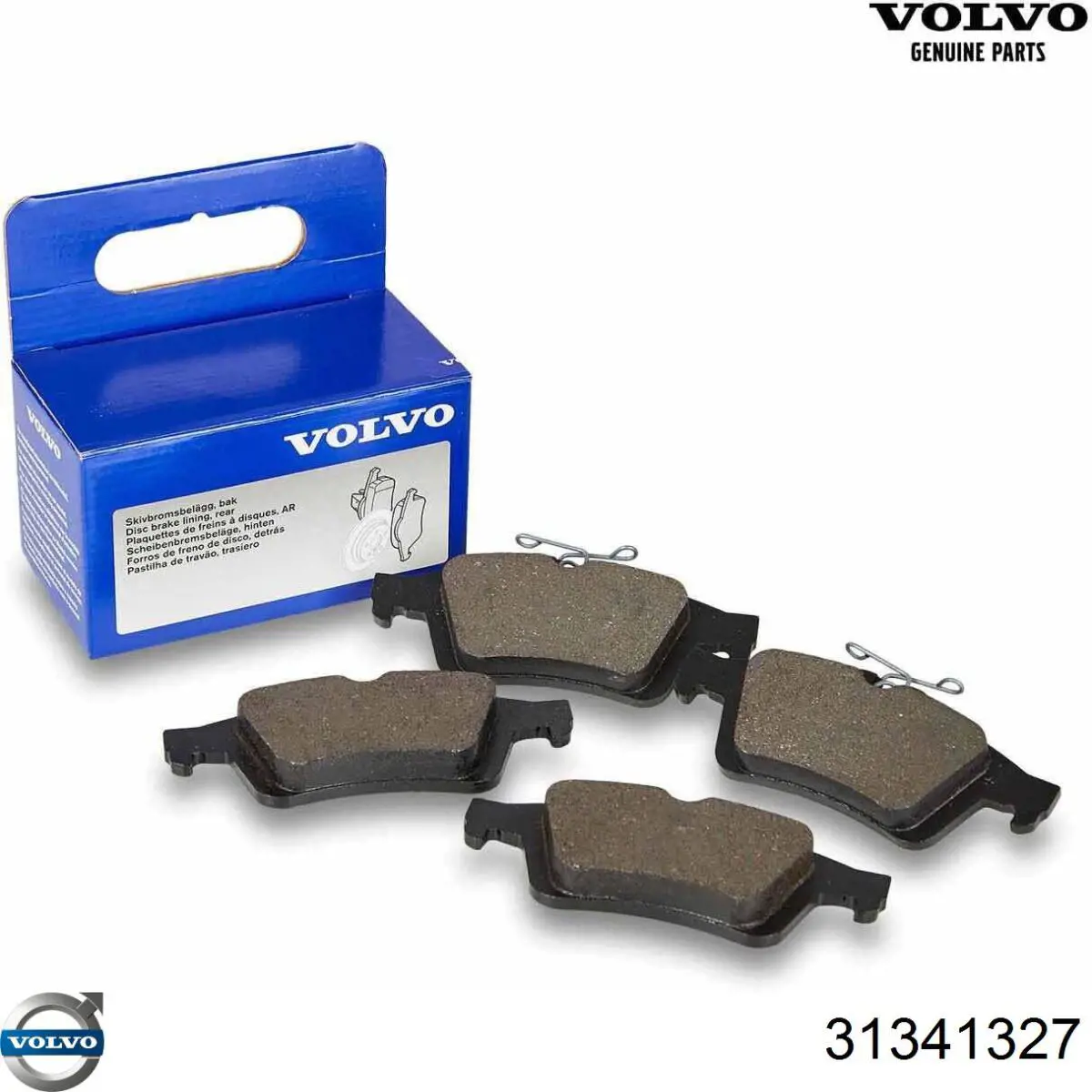 Comprar 31341327 Volvo Pastillas traseras de freno
