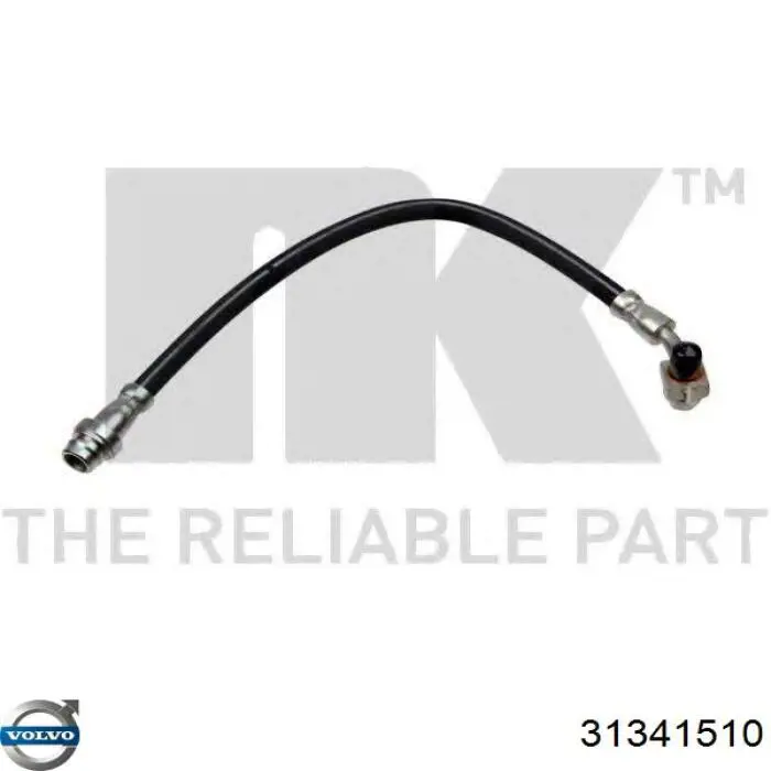 31341510 Volvo tubo flexible de frenos trasero