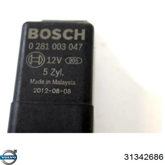 Relé de los calentadores 31342686 Volvo
