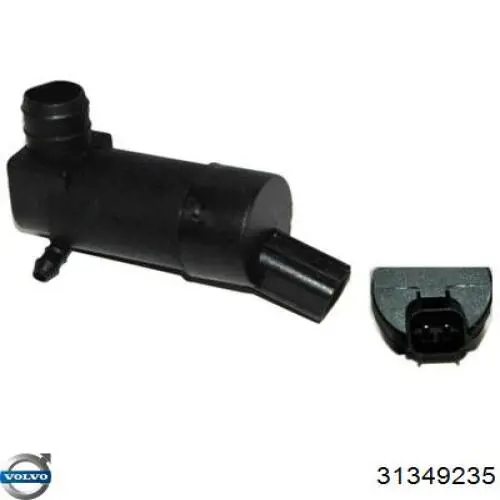 Comprar 31349235 Volvo Bomba de agua limpiaparabrisas, delantera