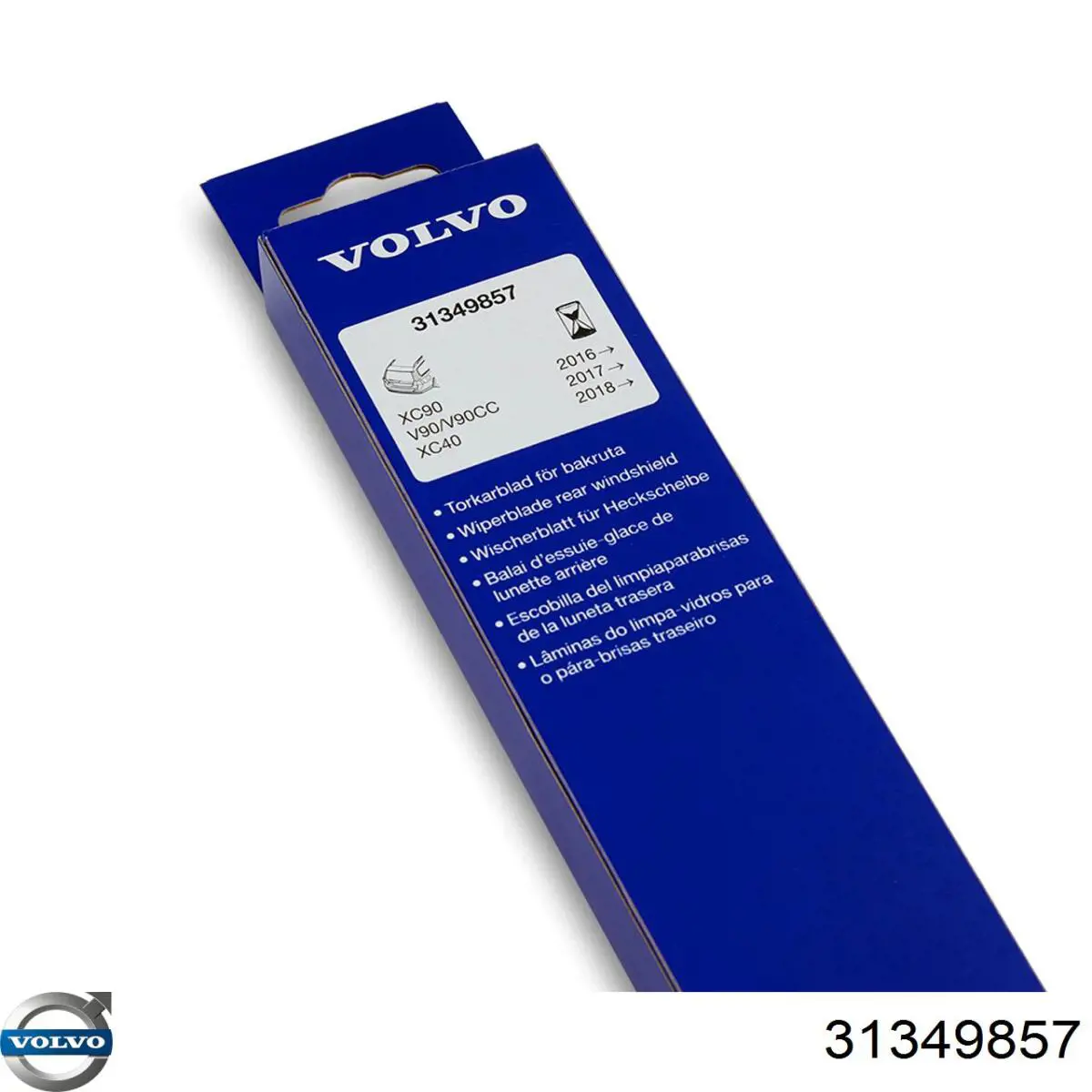 Escobilla del limpiaparabrisas trasero Volvo 31349857 precio, desde 8,43 EUR