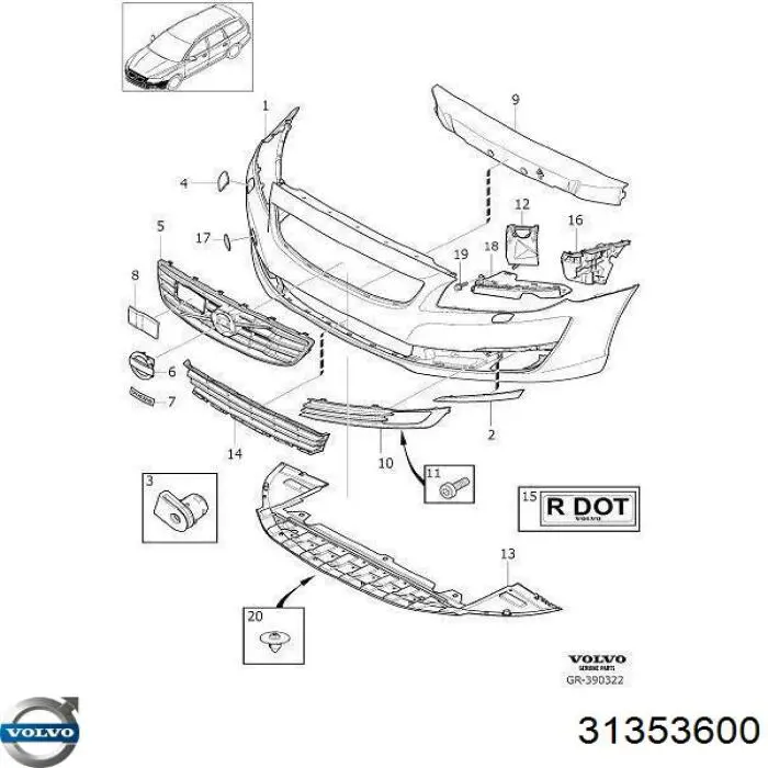  Volvo 31353600 precio, desde 89,17 EUR