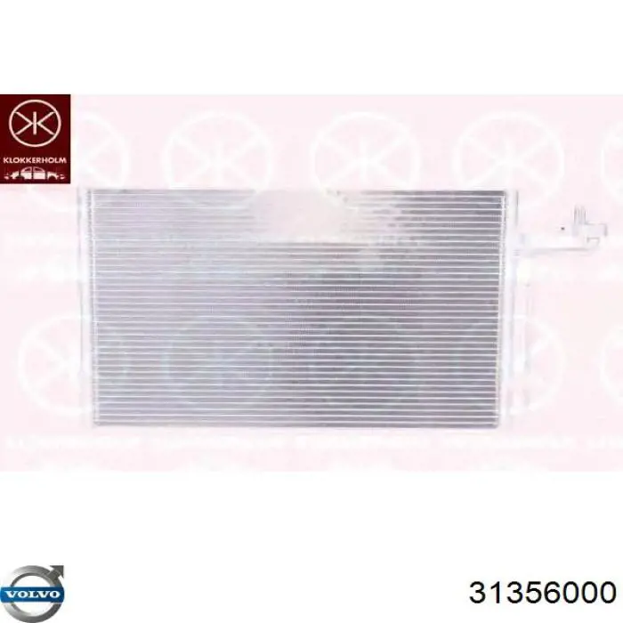 Comprar 31356000 Volvo Condensador de aire acondicionado