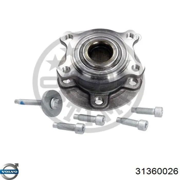 Buje de rueda Volvo 31360026 precio, desde 67,44 EUR