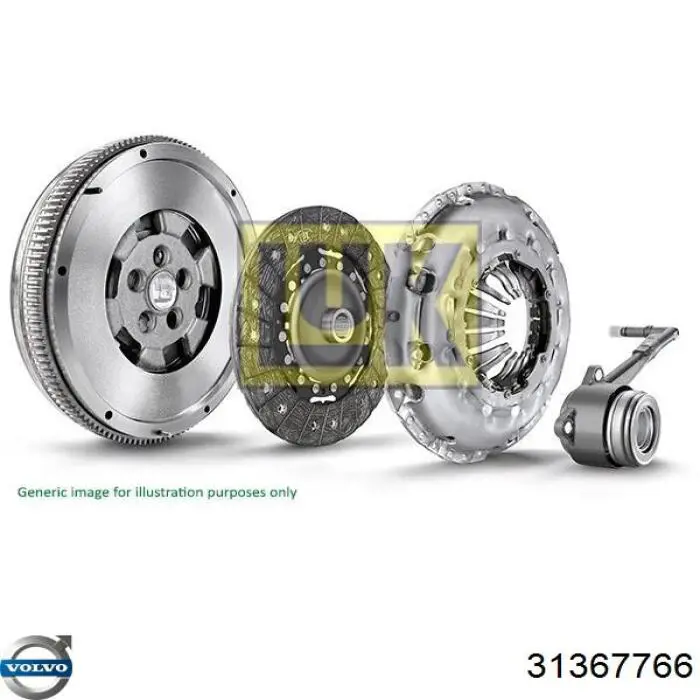 Mecanismo de embrague Volvo 31367766 precio, desde 122,35 EUR