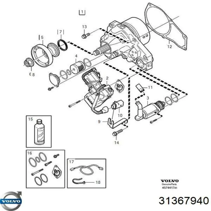 Comprar 31367940 Volvo Aceite caja de cambios