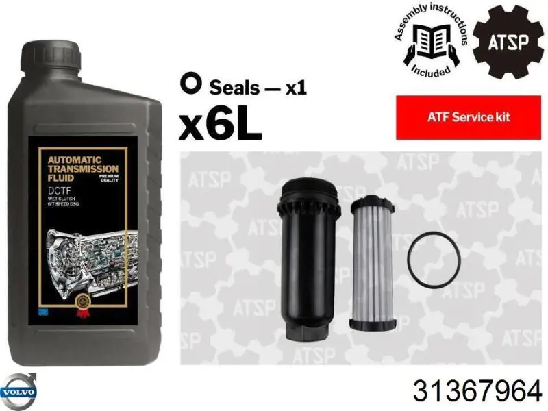 Comprar 1051050001 Tcmatic Kit de servicio para cambio de aceite de transmisión automática