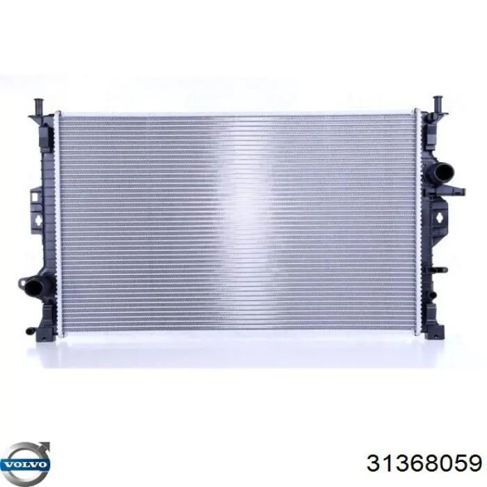 Radiador 31368059 Volvo