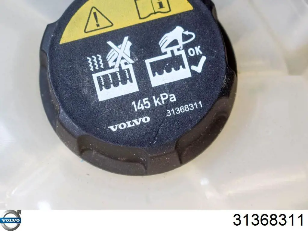 Tapón depósito de refrigerante 31368311 Volvo