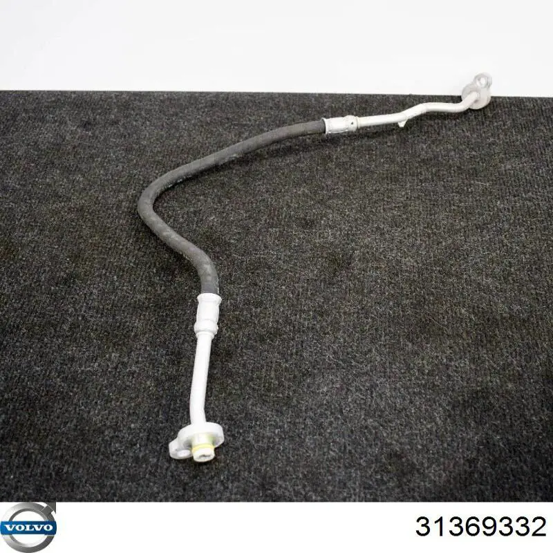 Manguera de aire acondicionado de condensador a evaporador 31369332 Volvo