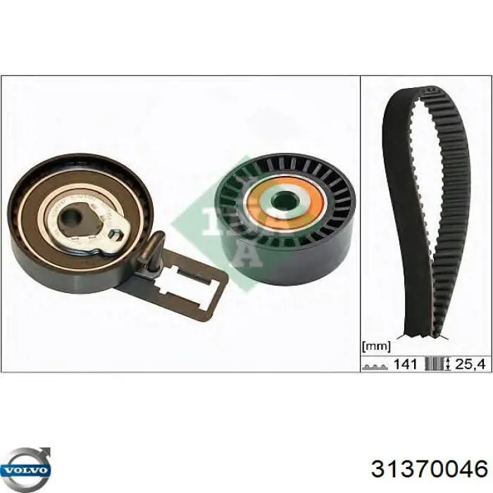Comprar 31370046 Volvo Kit de correa de distribución