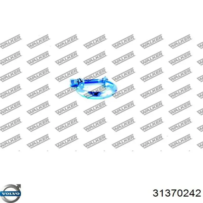 Abrazadera delantera del silenciador Volvo 31370242 precio, desde 4,20 EUR