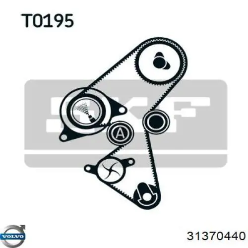 Comprar 31370440 Volvo Kit de correa de distribución