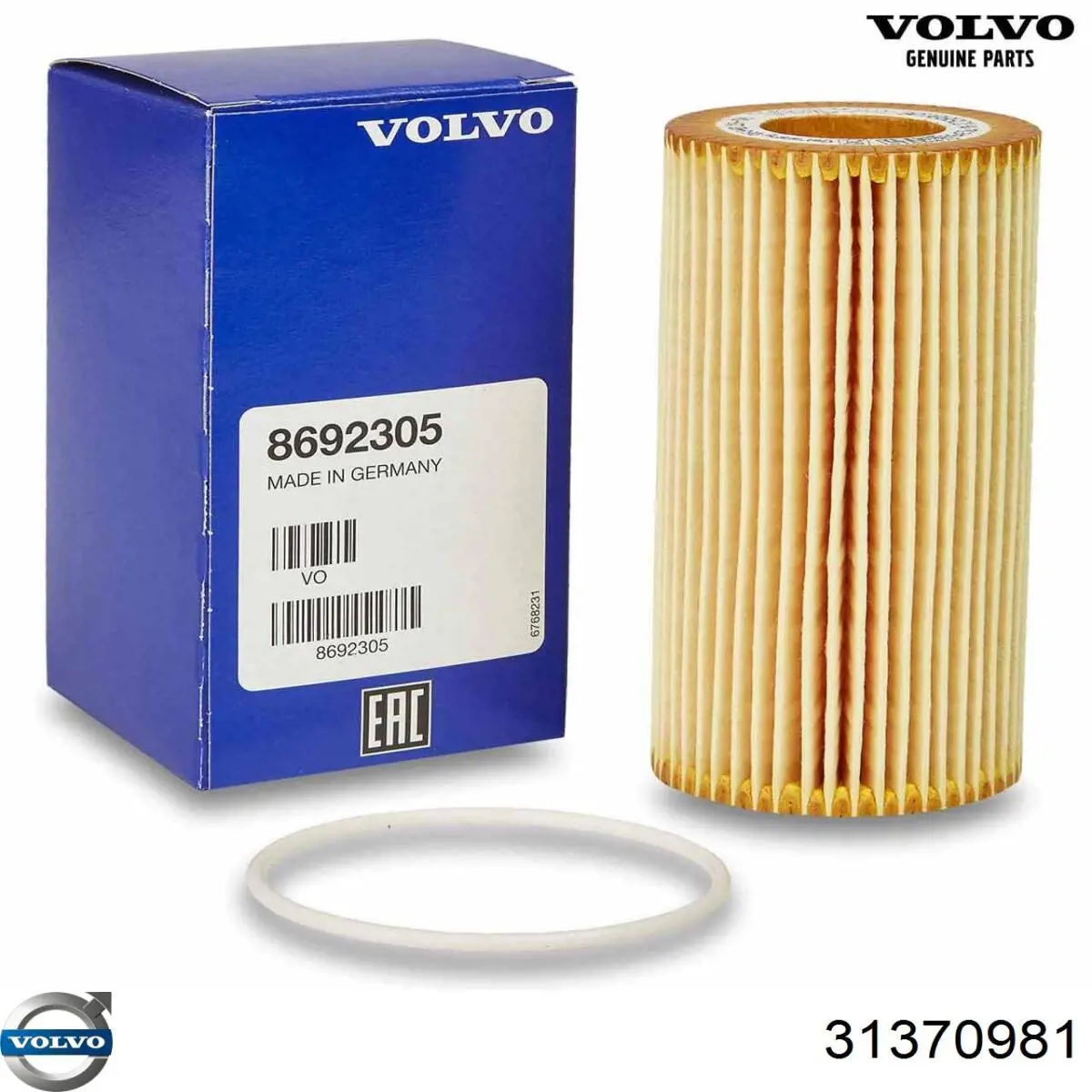 31370981 Volvo Junta de válvula EGR