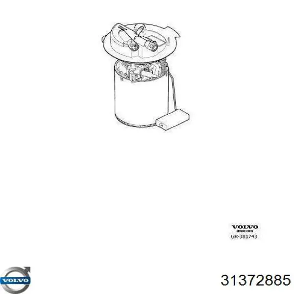 31372885 Volvo módulo alimentación de combustible