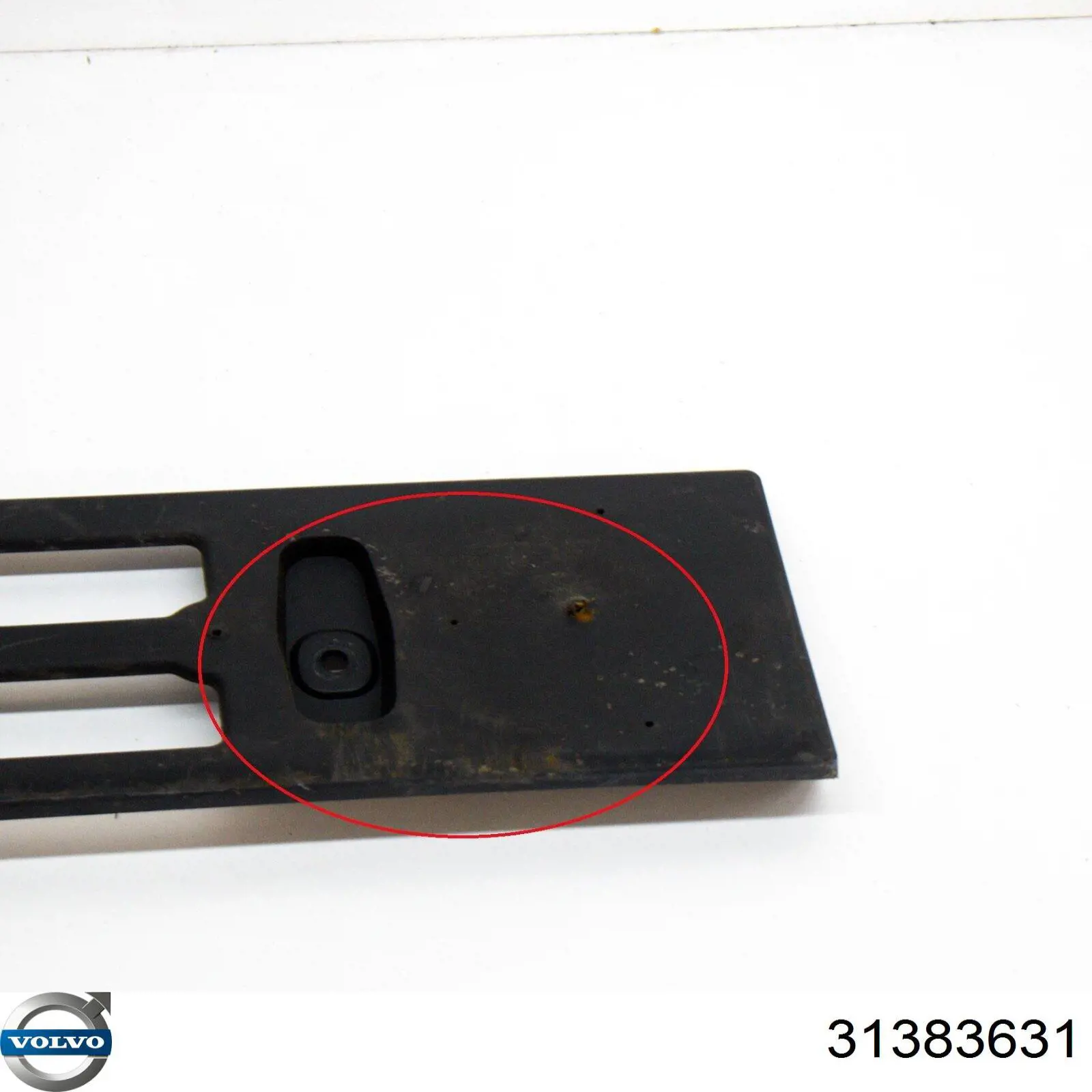 Comprar 31383631 Volvo Soporte de matrícula delantera