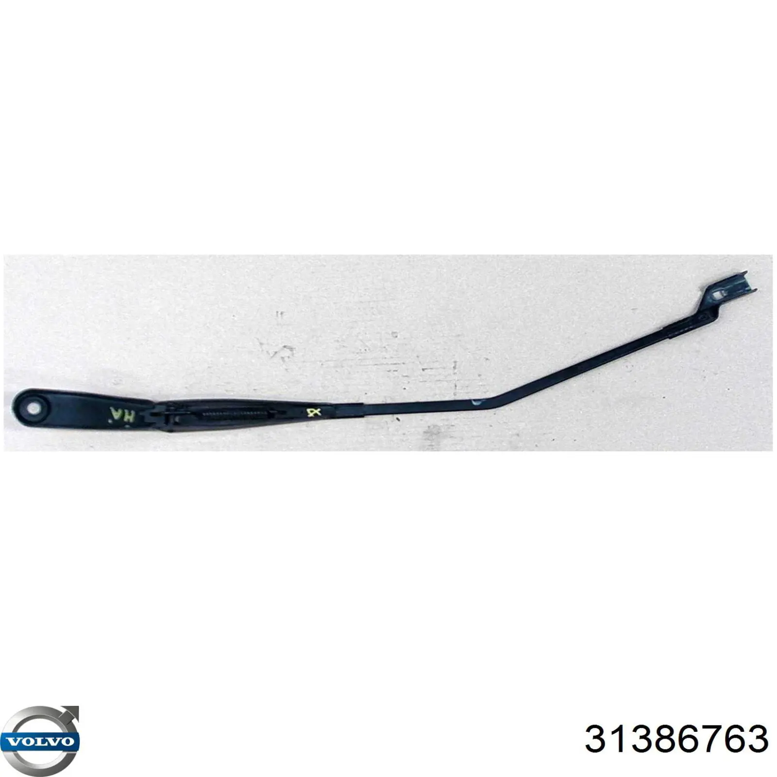 Luna de puerta del pasajero delantero Volvo 31218996