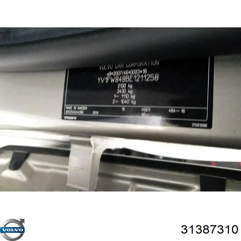  Volvo 31387310
