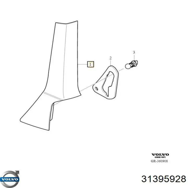 Piloto trasero izquierdo Volvo 31395928 precio, desde 265,72 EUR