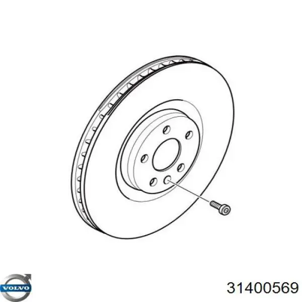 31400569 Volvo Discos
