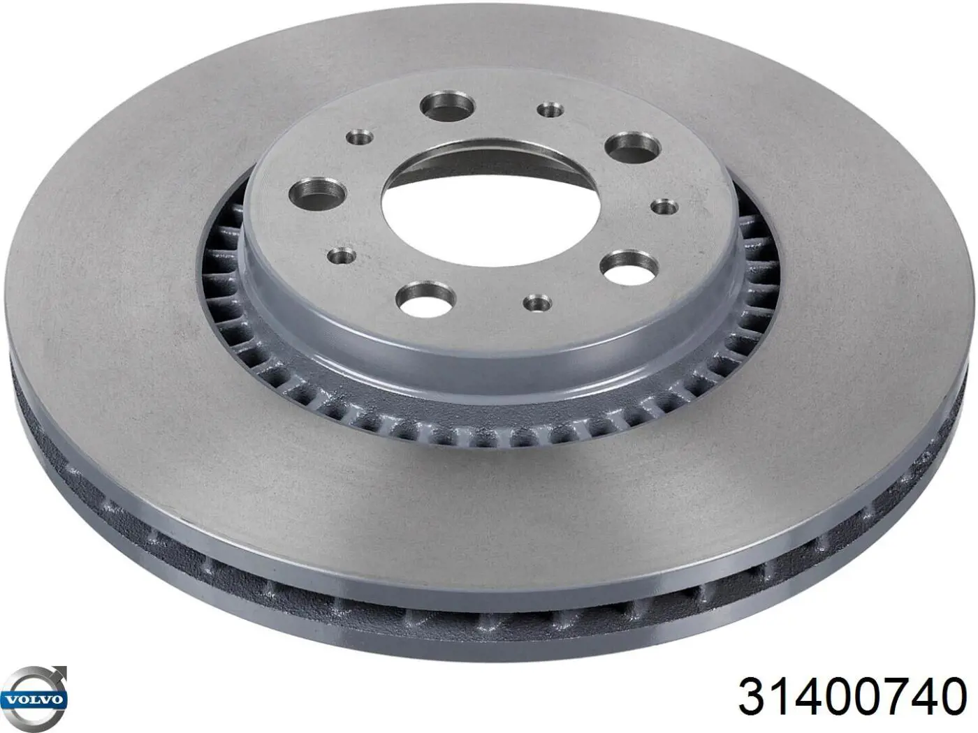 Disco de freno delantero Volvo 31400740