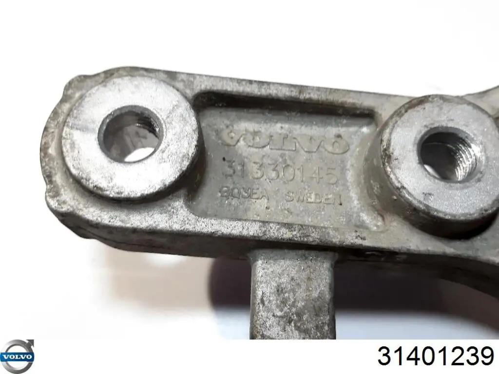 Silentblock del soporte trasero del motor 31401239 Volvo
