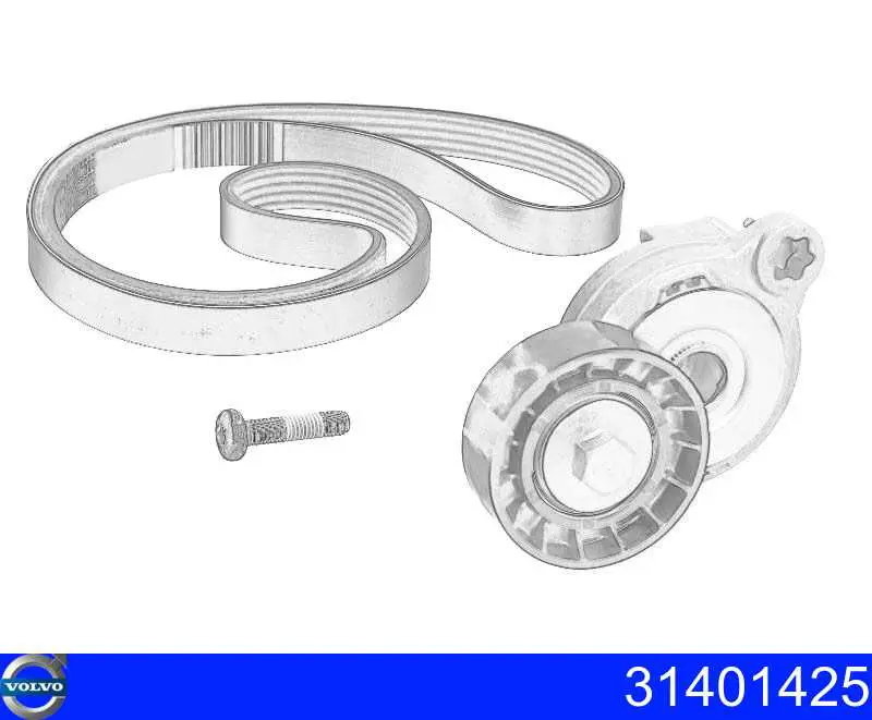 Comprar 31401425 Volvo Correa de transmisión
