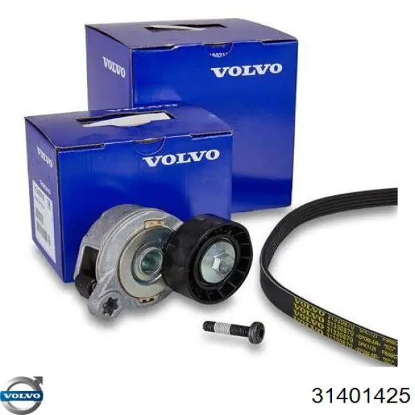 Correa de transmisión, completo para Volvo V40 (VW)
