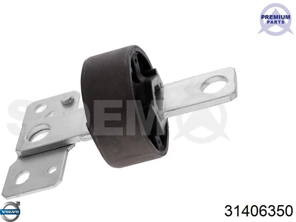 Comprar 31406350 Volvo Buje delantero del brazo longitudinal trasero