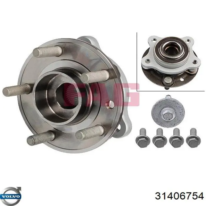 Comprar 31406754 Volvo Bujes de ruedas