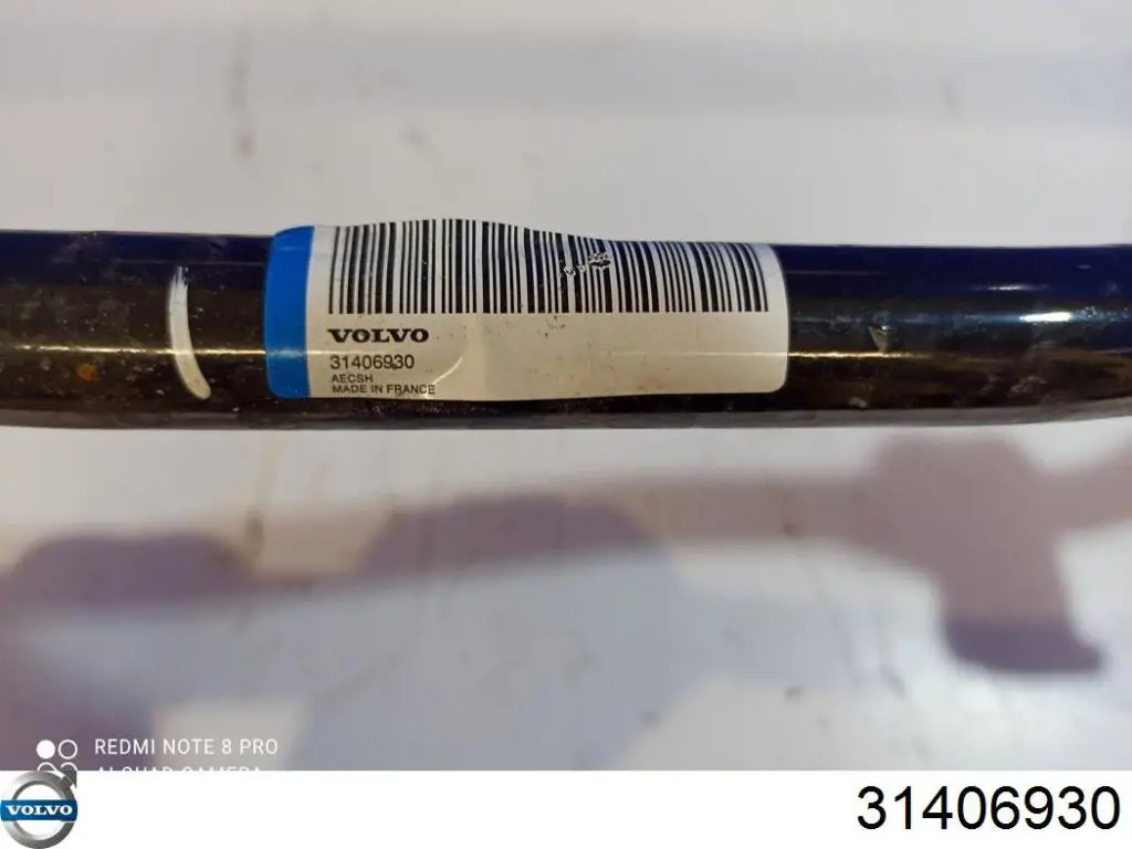 Estabilizador delantero 31406930 Volvo