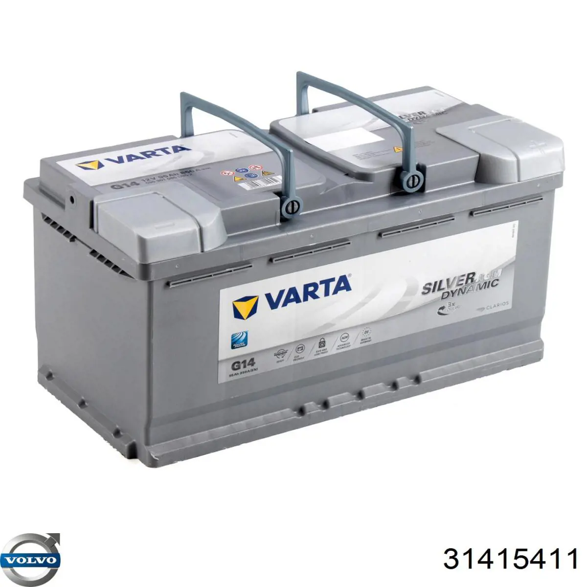 Batería de arranque Peugeot 407 6E