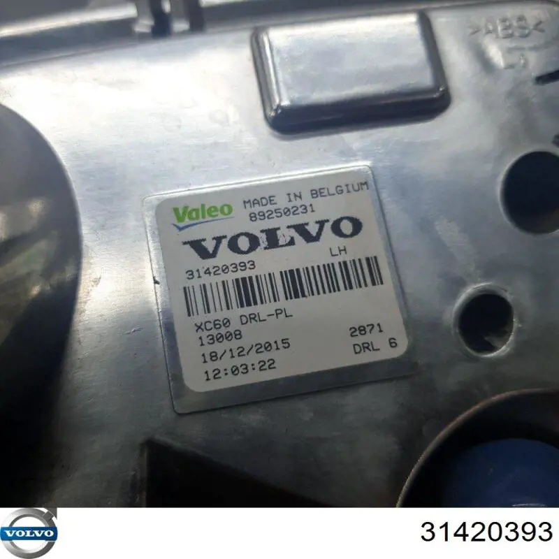 Luz de posición delantera izquierda Volvo 31420393 precio, desde 178,73 EUR