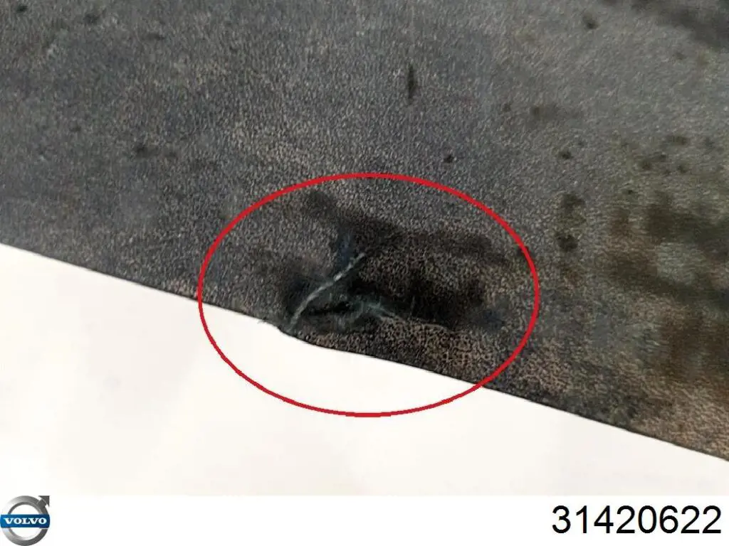 Moldura de umbral exterior izquierda 31420622 Volvo