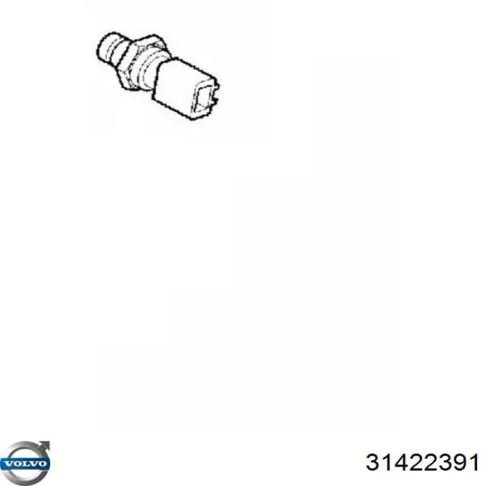 31422391 Volvo sensor de temperatura del refrigerante