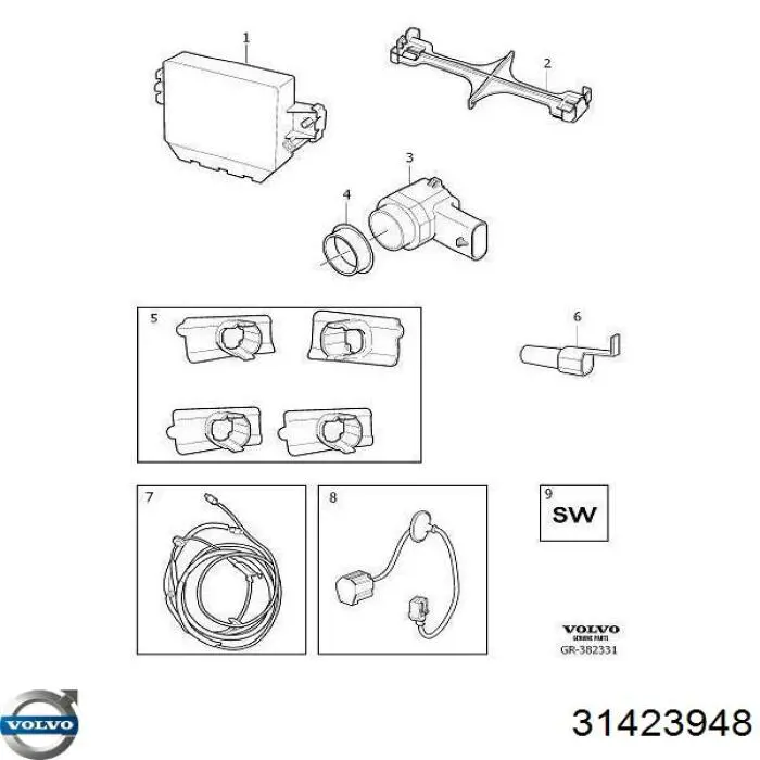  Volvo 31423948 precio, desde 88,57 EUR