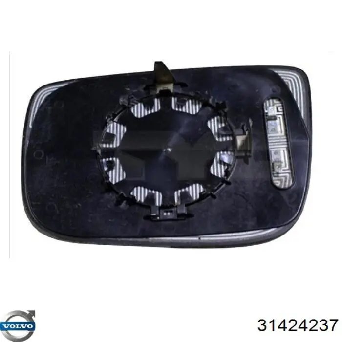 Comprar 31424237 Volvo Cristal de espejo retrovisor exterior izquierdo